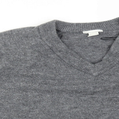 H&M Womens Grey  Acrylic Pullover Sweatshirt Size M