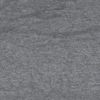 H&M Womens Grey  Acrylic Pullover Sweatshirt Size M