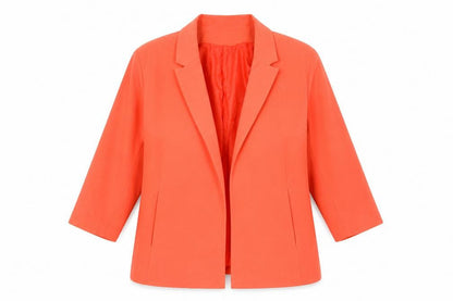 Womens UK Size 18 Atmosphere Regular Orange Suit Jacket