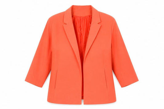 Womens UK Size 18 Atmosphere Regular Orange Suit Jacket