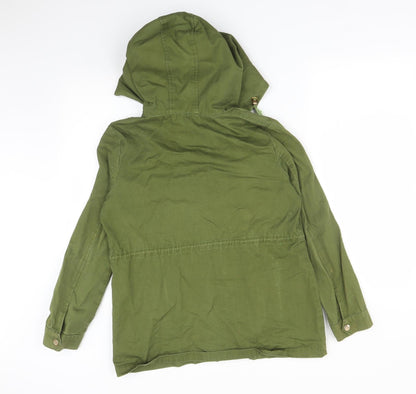 LUMINEUX Womens Green   Overcoat Coat Size M