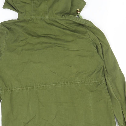 LUMINEUX Womens Green   Overcoat Coat Size M