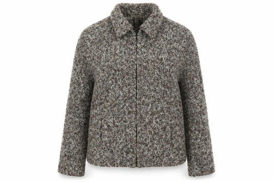 Front view of Kaliko women’s brown jacket, size UK 10