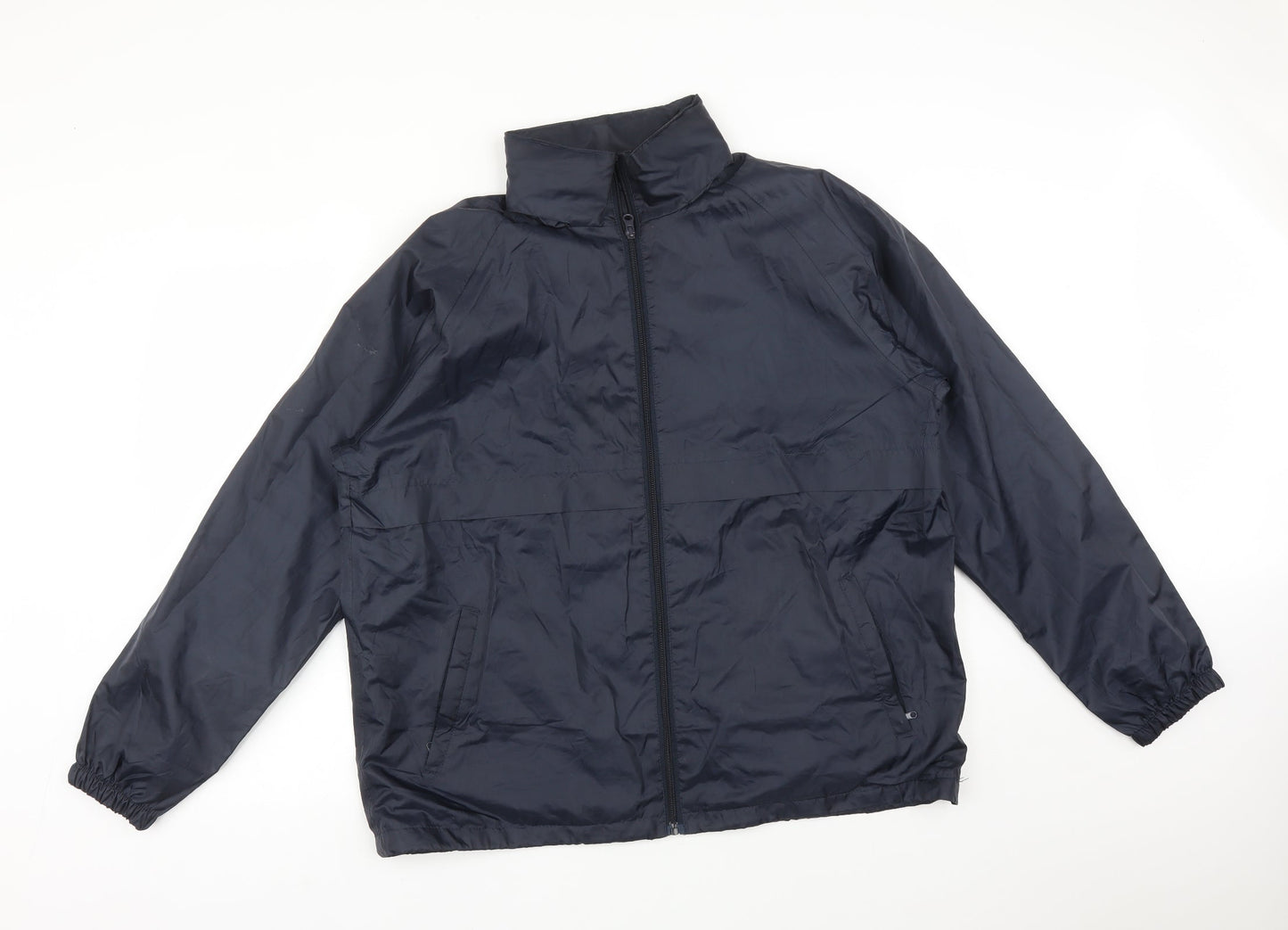 Mens UK Size M RESULT CORE Blue Overcoat
