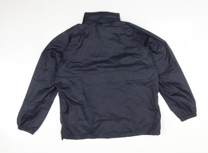 Mens UK Size M RESULT CORE Blue Overcoat