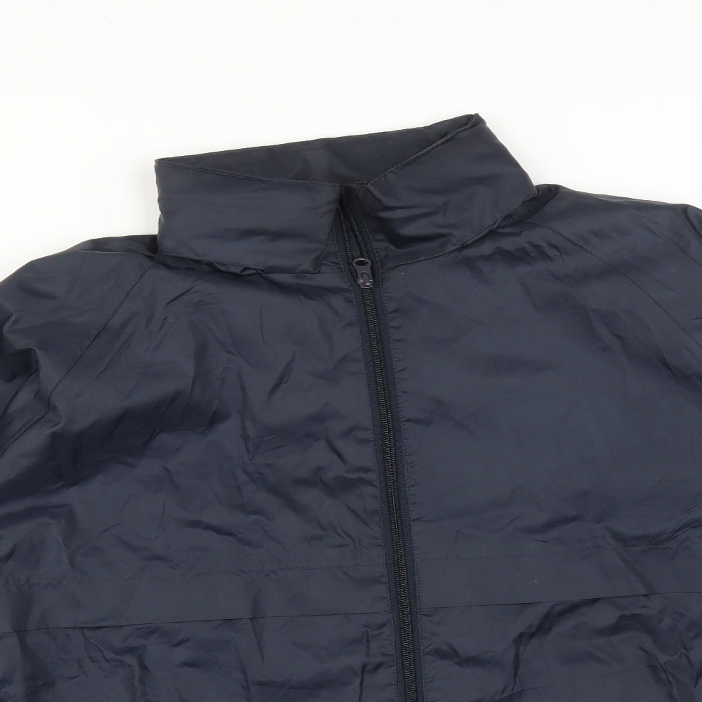 Mens UK Size M RESULT CORE Blue Overcoat