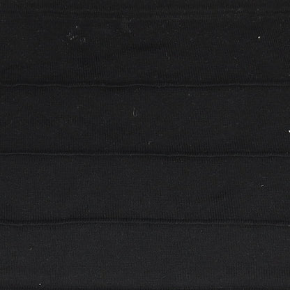 Chico's Womens Black Striped Acrylic Straight & Pencil Skirt Size S