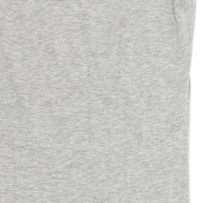 Boohoo Womens Grey  Viscose Basic T-Shirt Size 12 Round Neck - 8