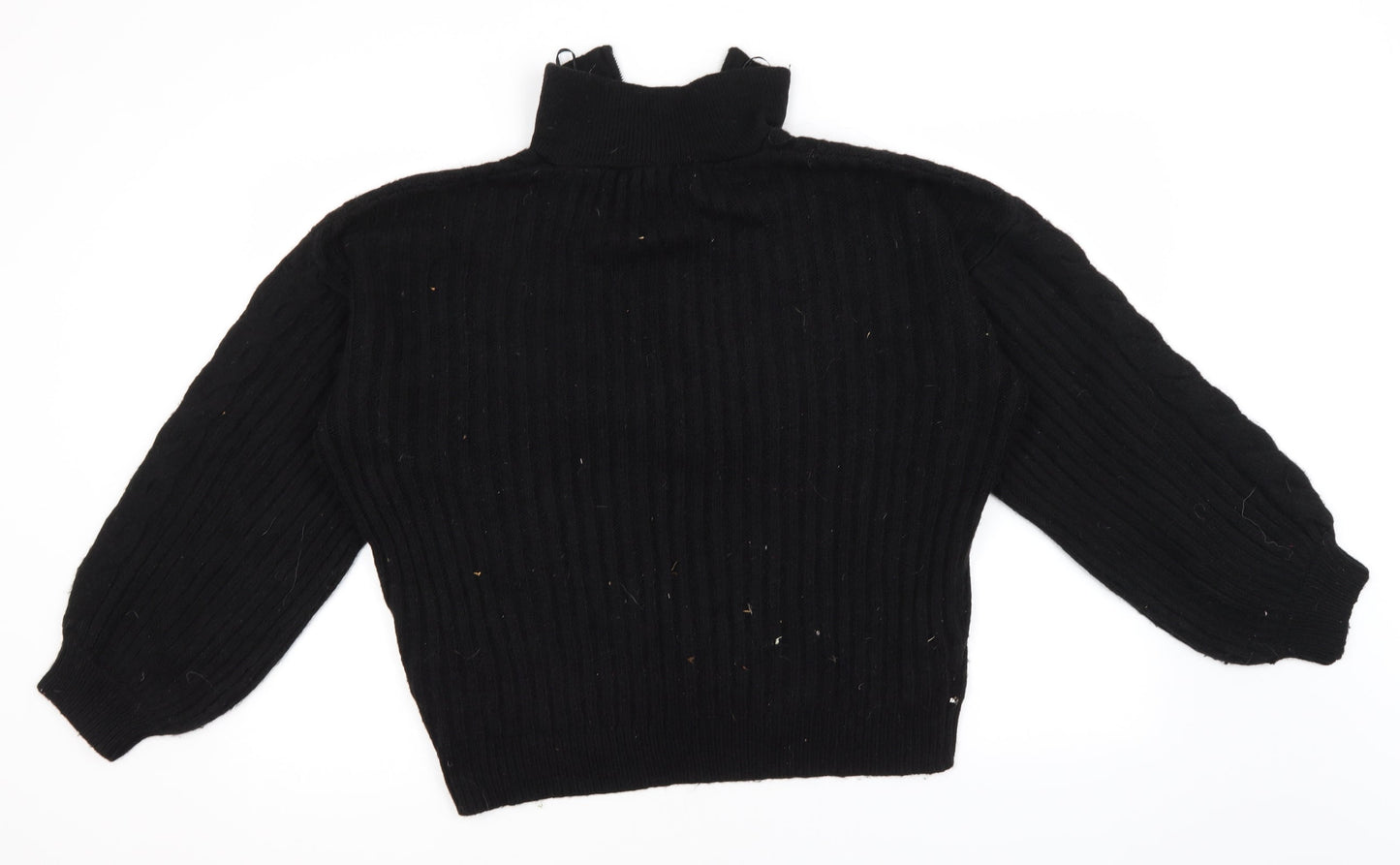Womens UK Size M New Look Black Pullover Jumper