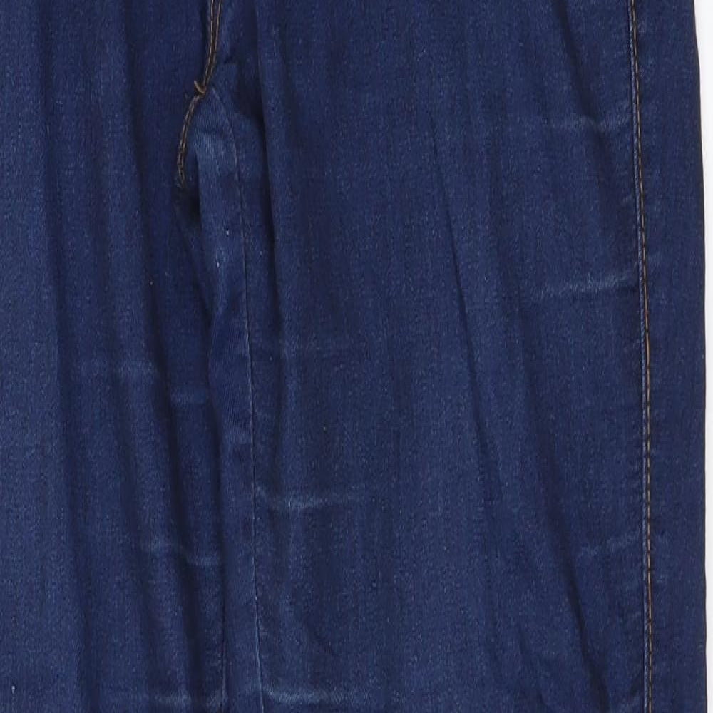 Denim & Co. Womens Blue  Cotton Jegging Jeans Size 8 L30 in Regular