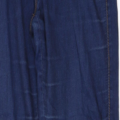Denim & Co. Womens Blue  Cotton Jegging Jeans Size 8 L30 in Regular