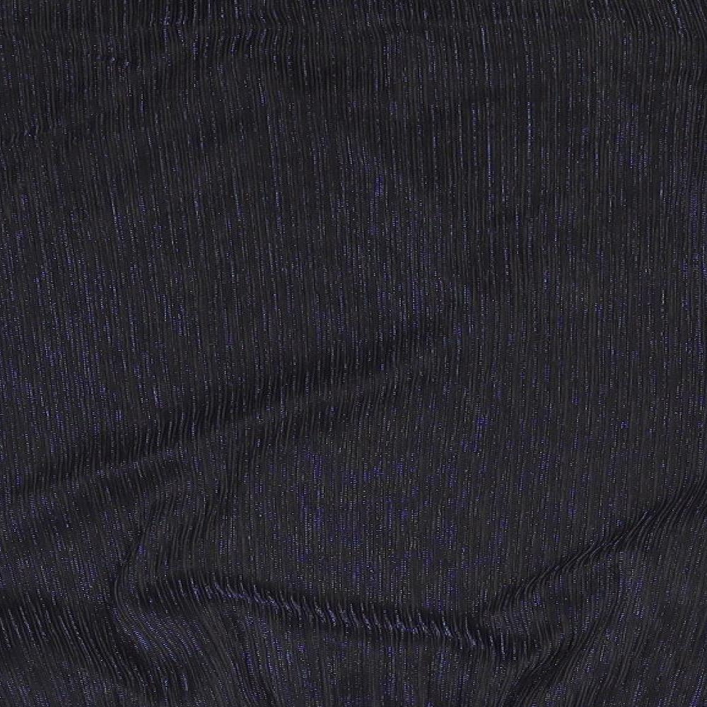 Womens UK Size 10 Preworn Blue Basic Blouse