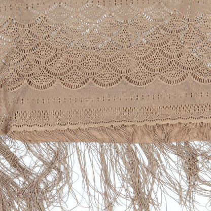 Womens UK Size 12 Atmosphere Brown Basic Blouse