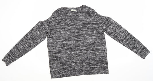 Womens UK Size 14 Papaya Grey Pullover Jumper