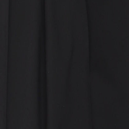 Matalan Mens Black  Polyester Trousers  Size 34 in L33 in Regular