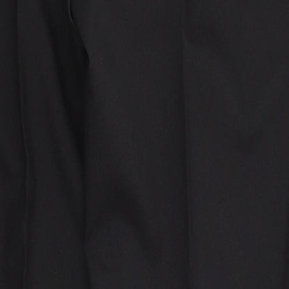 Matalan Mens Black  Polyester Trousers  Size 34 in L33 in Regular