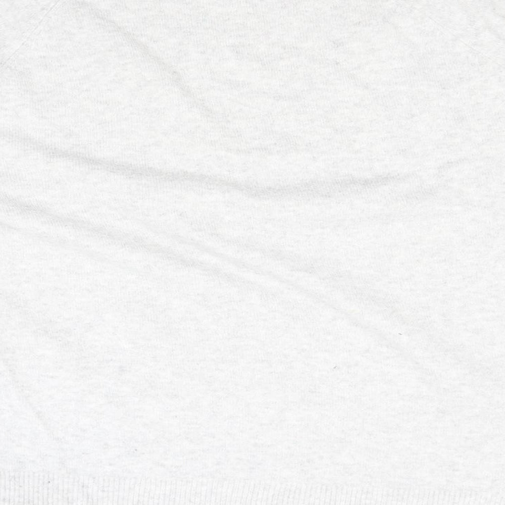 Burton Mens Grey Round Neck  Polyester Pullover Jumper Size L