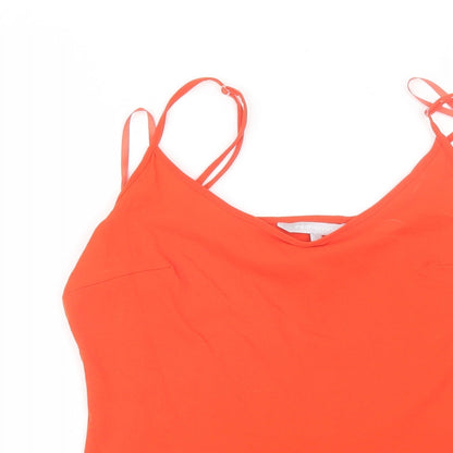 Womens UK Size 14 Red Herring Red Camisole Tank