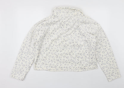 Womens UK Size 14 New Look White Pullover Jumper