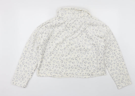 Womens UK Size 14 New Look White Pullover Jumper
