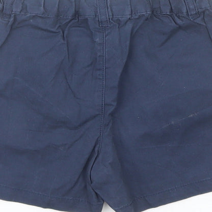Primark Baby Blue  Cotton Cropped Trousers Size 18-24 Months