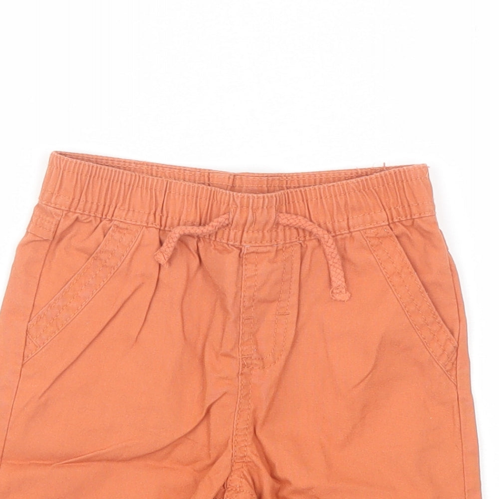 Primark Baby Orange  Cotton Capri Trousers Size 18-24 Months
