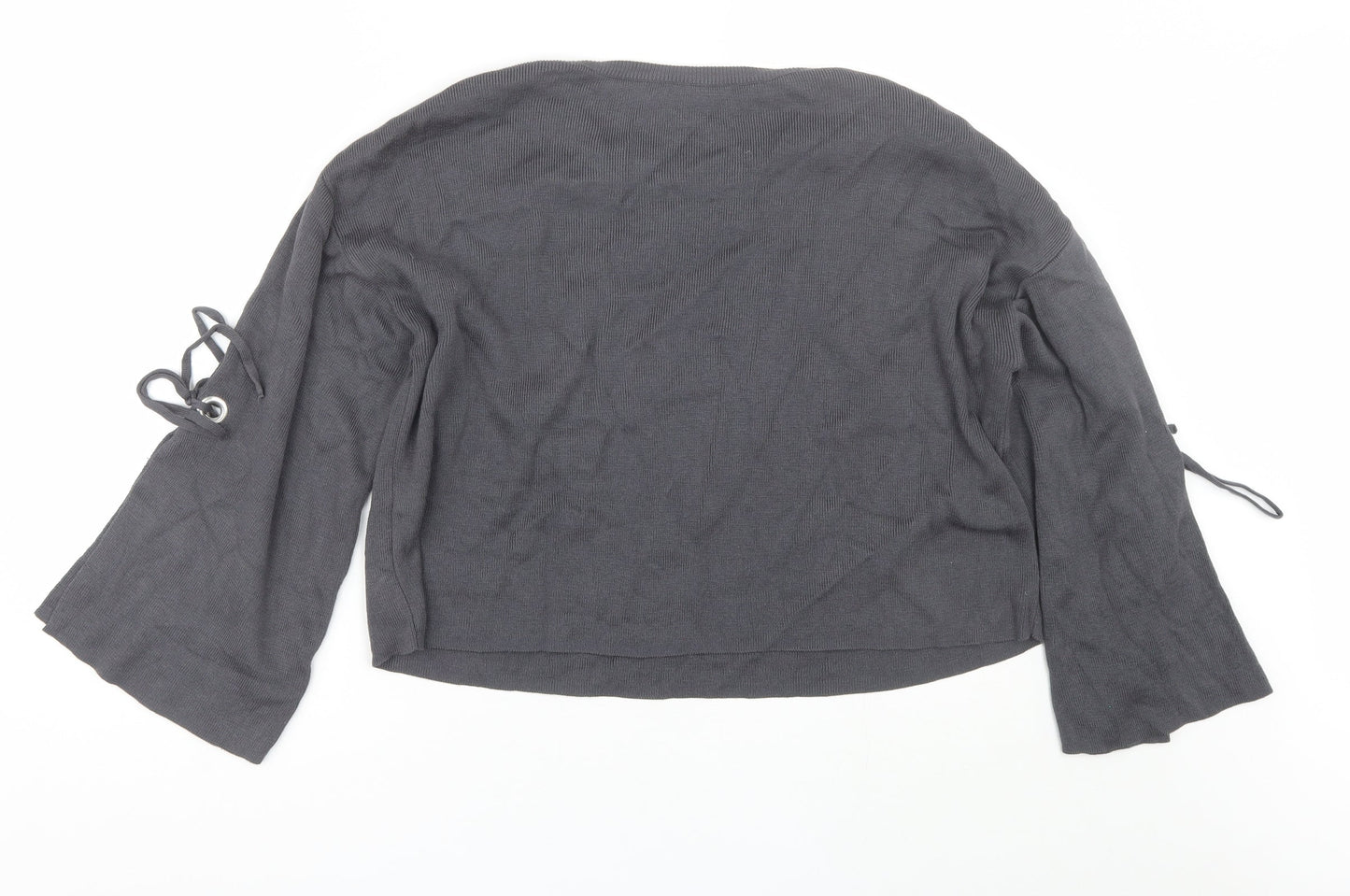 Womens UK Size 8 New Look Grey Pullover Jumper
