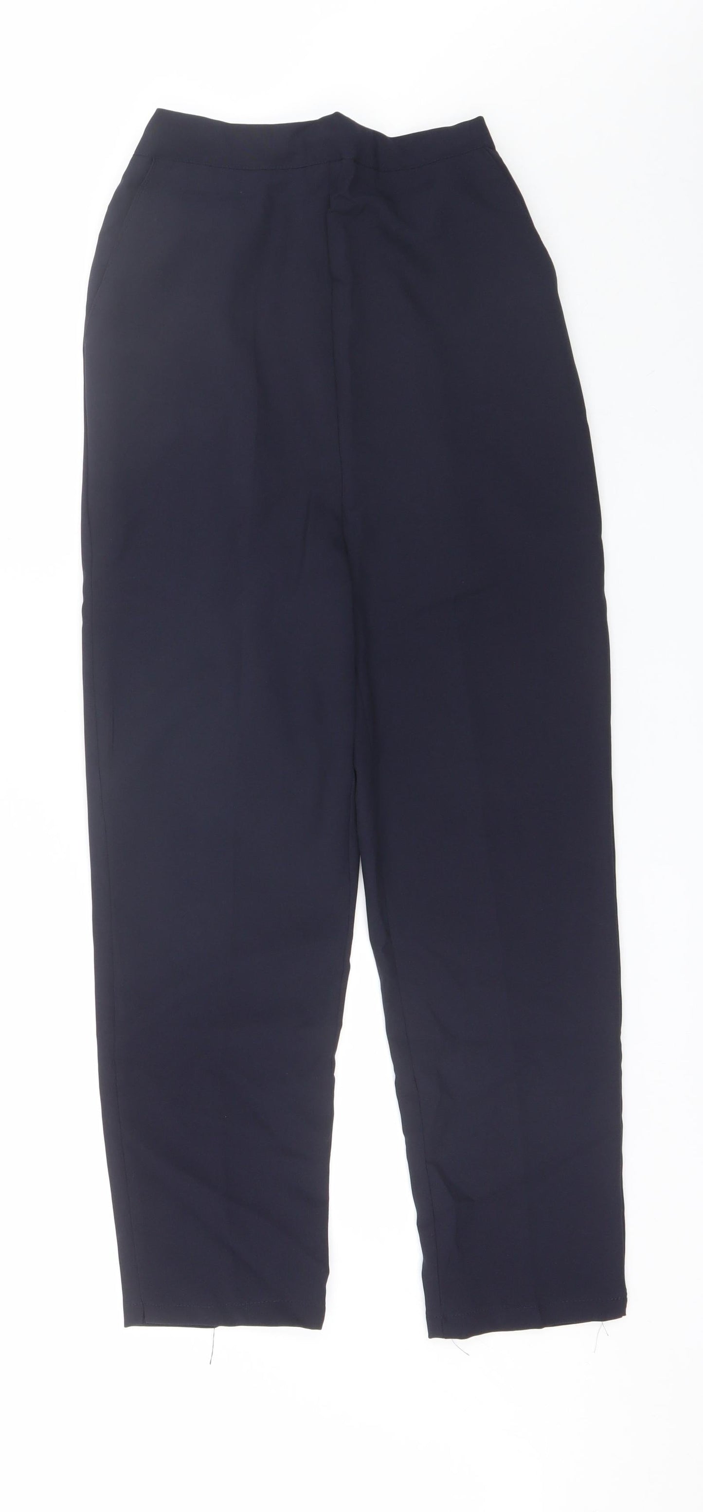 Womens UK Size 10 NSF Regular Fit Capri Blue Trousers