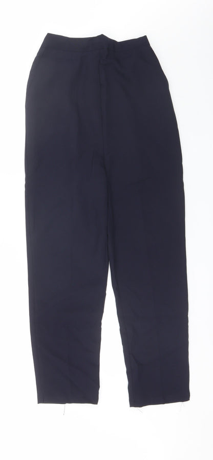 Womens UK Size 10 NSF Regular Fit Capri Blue Trousers