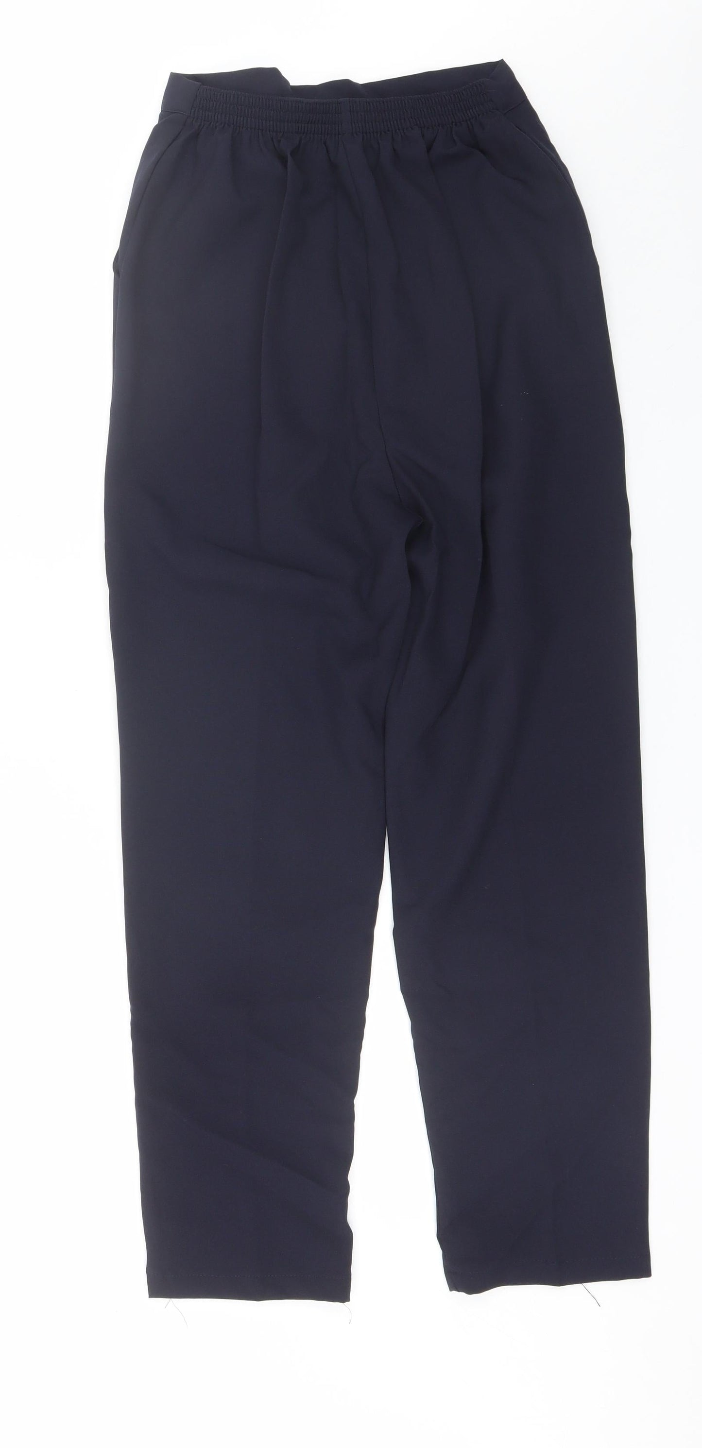 Womens UK Size 10 NSF Regular Fit Capri Blue Trousers