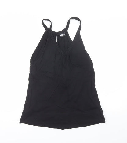 Womens UK Size 10 Pilot Black Basic Tank
