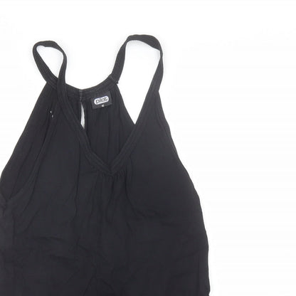 Womens UK Size 10 Pilot Black Basic Tank