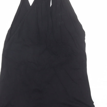 Womens UK Size 10 Pilot Black Basic Tank