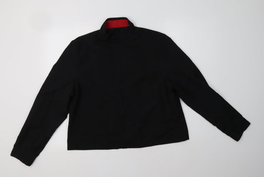E-vie Womens Black   Jacket  Size 16