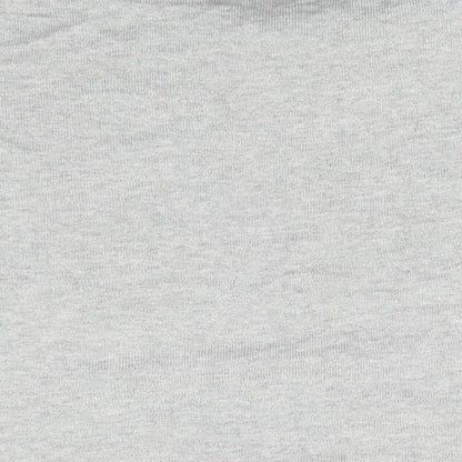 Soon Womens Grey Round Neck Floral Viscose Pullover Jumper Size 18   - Light Grey 3D flower decoration