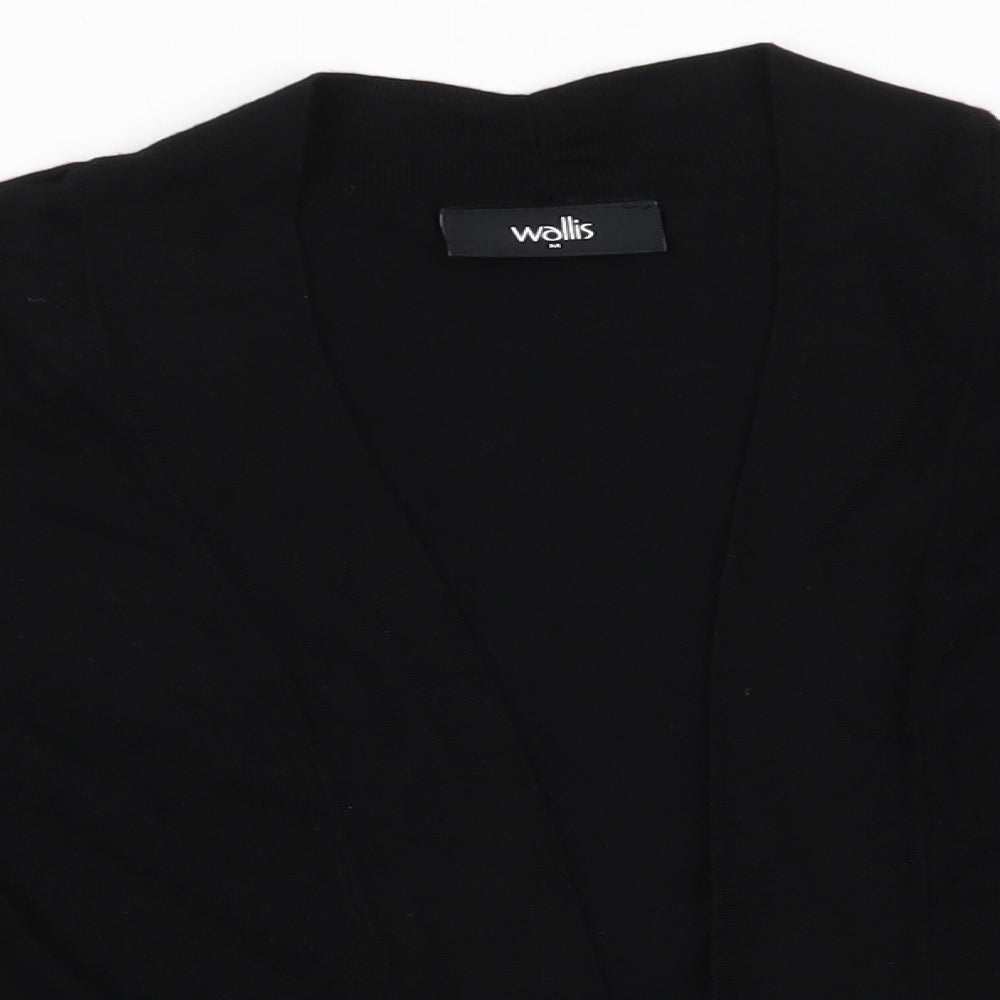 Womens UK Size M Wallis Black Shrug Jumper