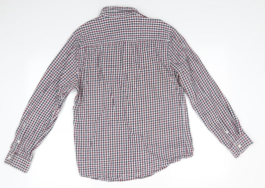 Mens UK Size M Florence and Fred Blue  Button-Up Long Sleeve Casual Shirt
