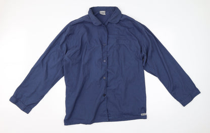 Primark Mens Blue  Cotton  Button-Up Size XL Collared Button