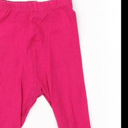 Futuro Girls Pink  Cotton Jogger Trousers Size 7-8 Years  Regular