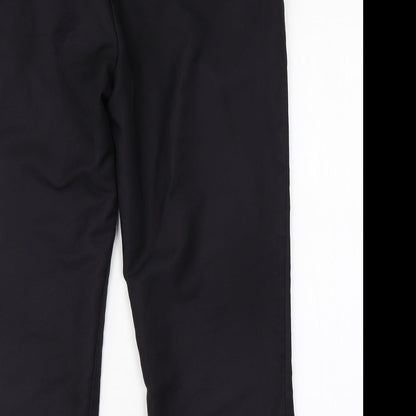 Mens UK Size 36 Cedar Wood State Regular Fit Dress Pants Black Trousers