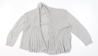 Womens UK Size XL Remel Grey Cardigan Jumper