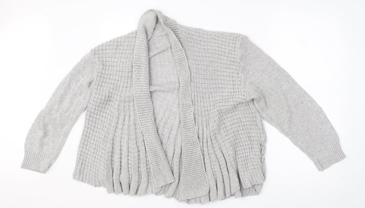 Womens UK Size XL Remel Grey Cardigan Jumper