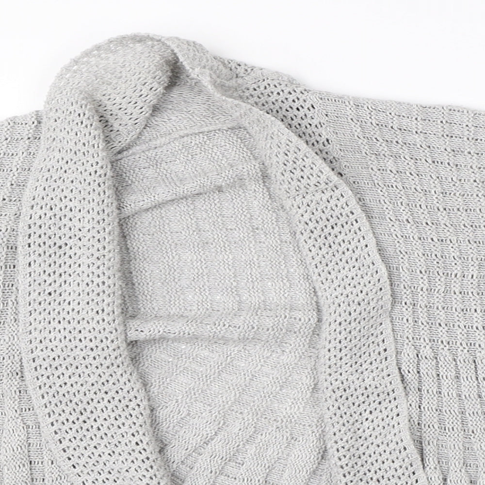 Womens UK Size XL Remel Grey Cardigan Jumper