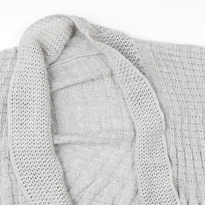 Womens UK Size XL Remel Grey Cardigan Jumper