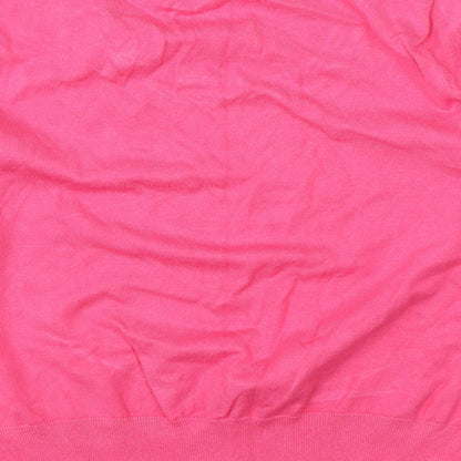 Womens UK Size  M&Co Pink Pullover Jumper