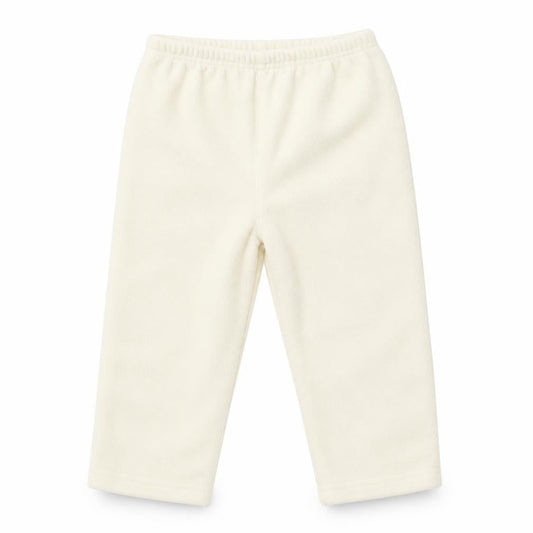 Front view of Bon Bleu Baby Baby Beige Polyester sweatpants, size 24, Months