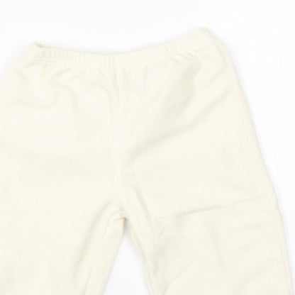 Bon Bleu Baby Baby Beige  Polyester Sweatpants Trousers Size 24 Months
