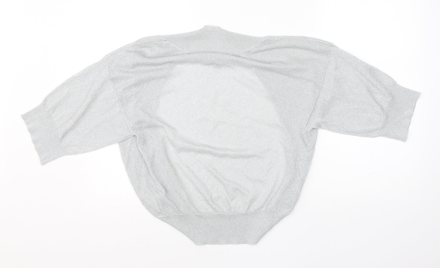 Womens UK Size 8 Monsoon Grey Basic Blouse