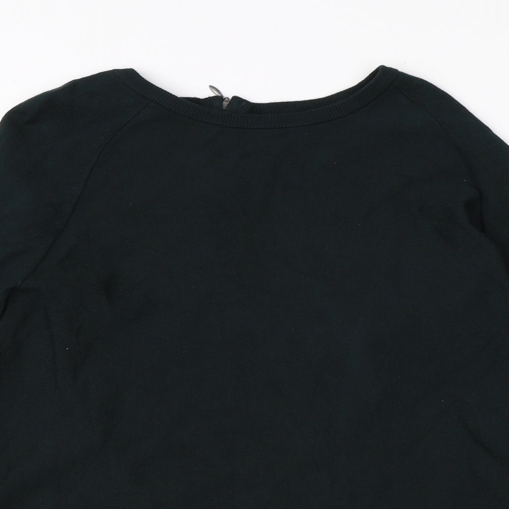 Womens UK Size 8 Phase Eight Green Pullover Jumper
