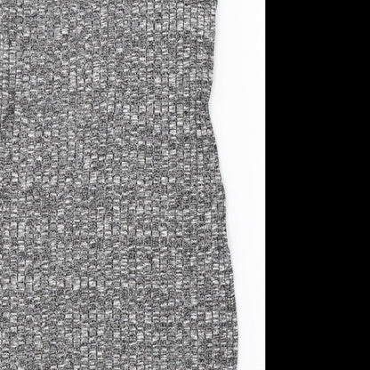 Atmosphere Womens Grey  Viscose Pencil Dress  Size 10  Halter